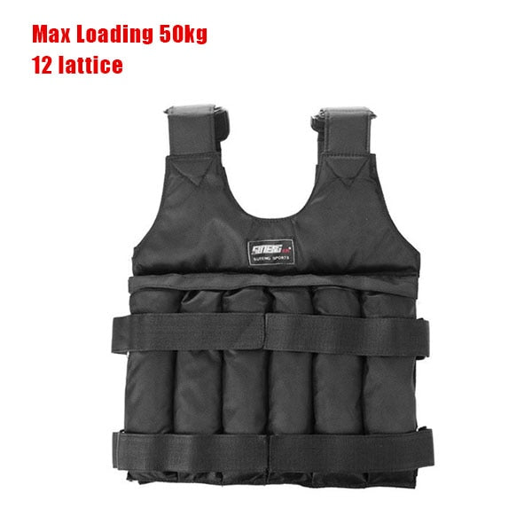 Exercise Training Adjustable Weighted Vest
