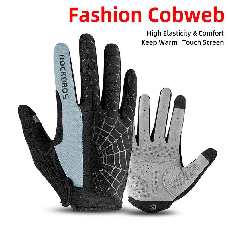 Two tone Design Thermal Bike Gloves