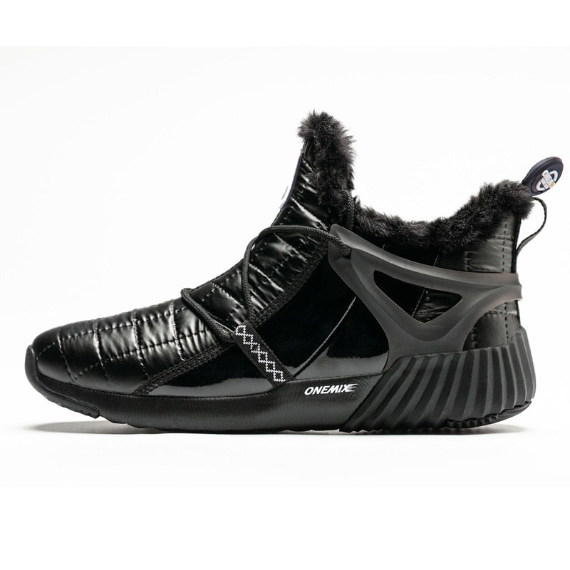 Fashion Winter Leather Men’s Running Shoes