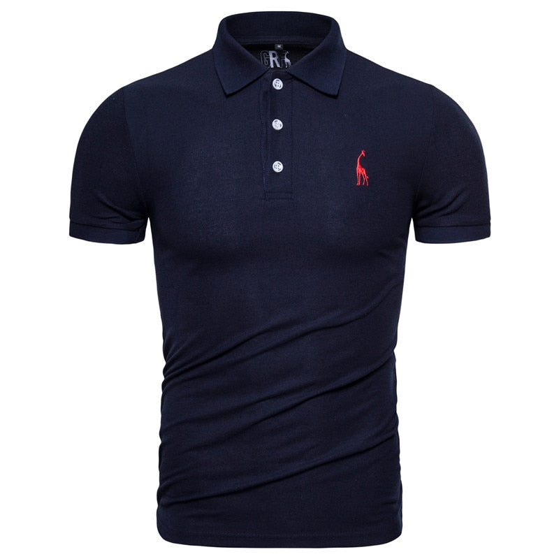 Men's Golf Polo Shirt with Embroidery