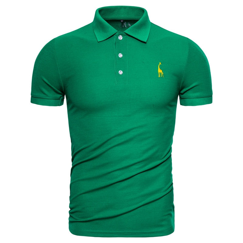Men's Golf Polo Shirt with Embroidery