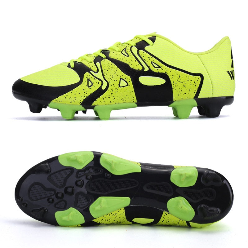 Fashion Long Spike Low Top Football Shoes