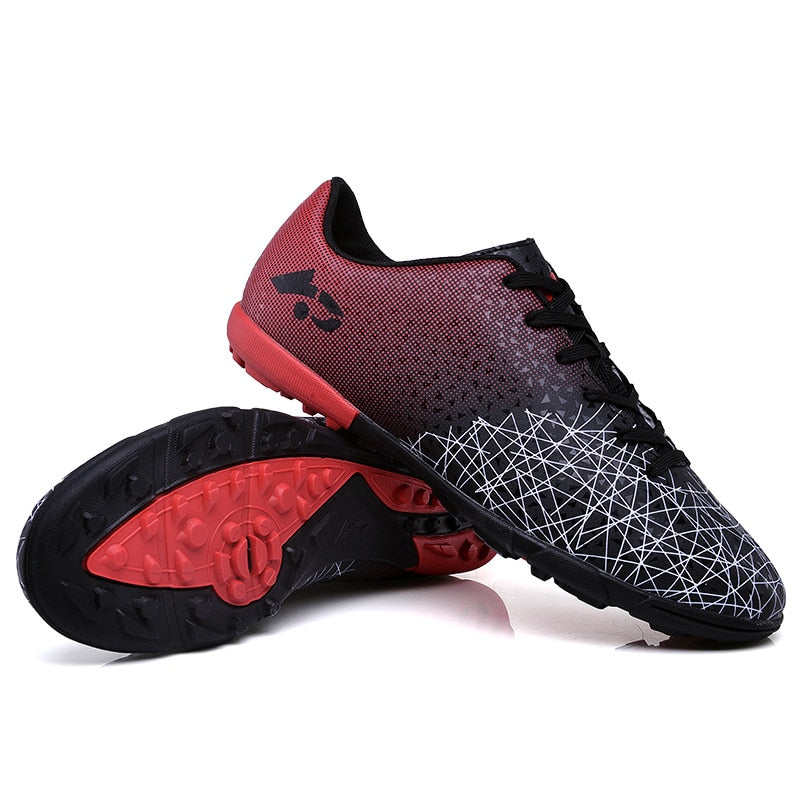 Fashion Long Spike Low Top Football Shoes