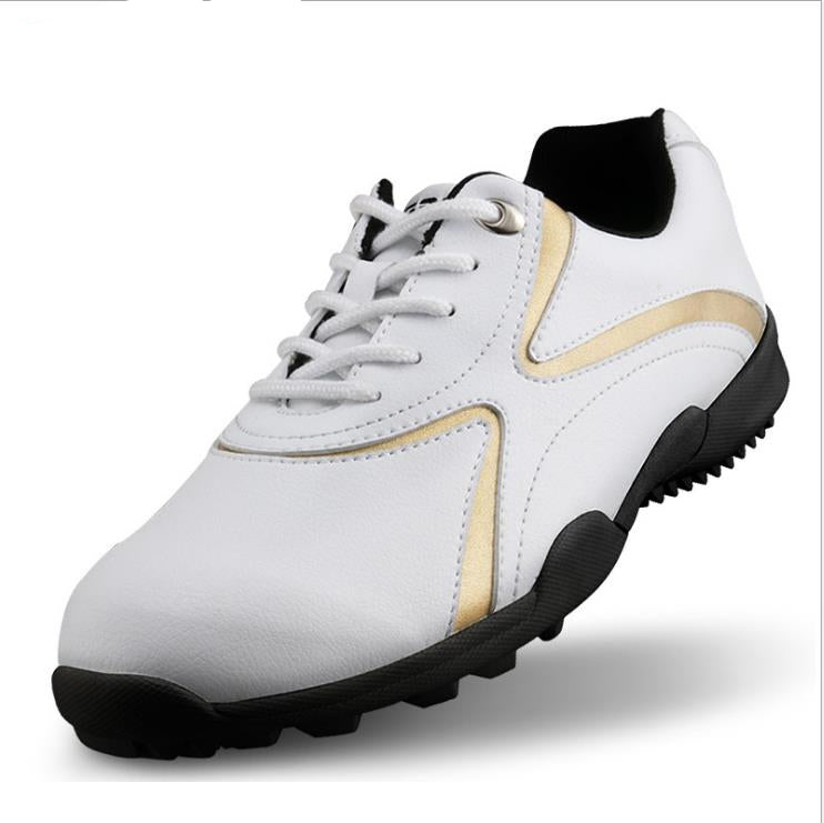 Waterproof Gold Sneakers for Men