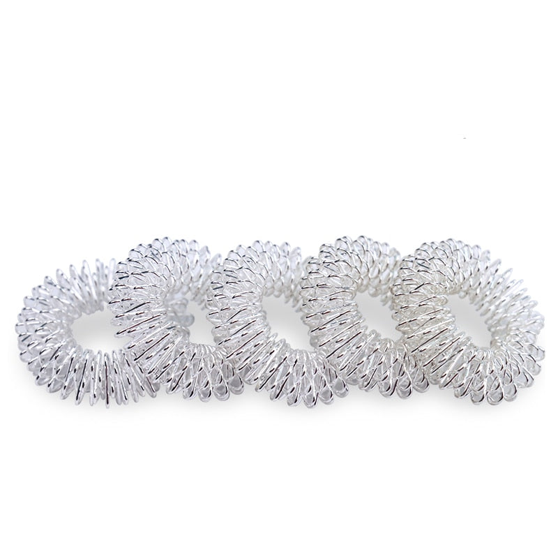 Acupuncture Finger Massage Rings 5 pcs Set