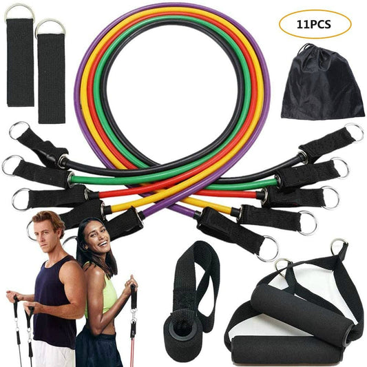 Crissfit Resistance Bands 11 Pcs Set