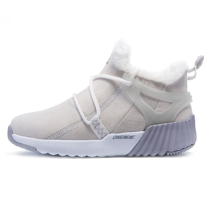 Fashion Winter Leather Men’s Running Shoes