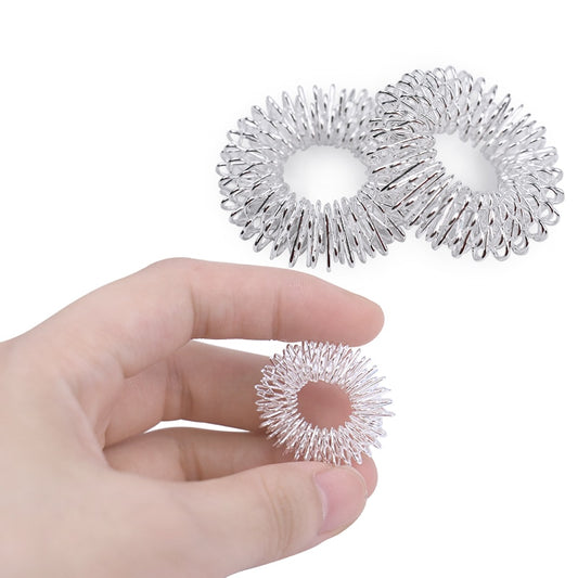 Acupuncture Finger Massage Rings 5 pcs Set