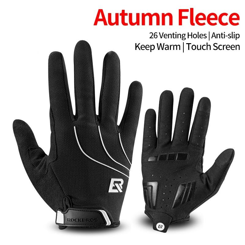 Two tone Design Thermal Bike Gloves