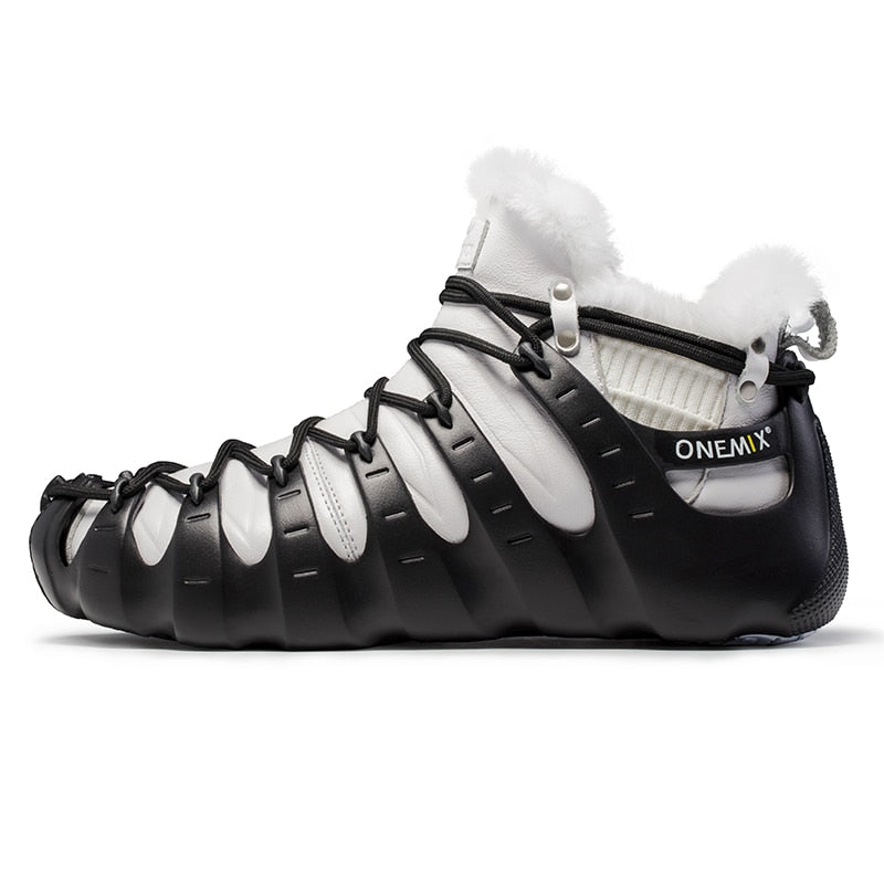 Fashion Winter Leather Men’s Running Shoes