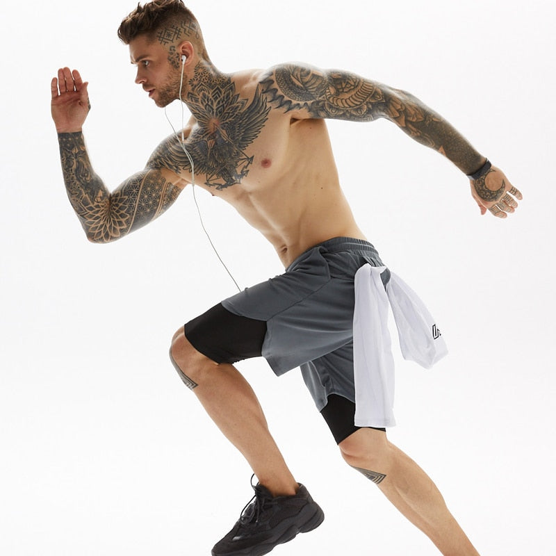 Men's Running Shorts with Secret Pocket