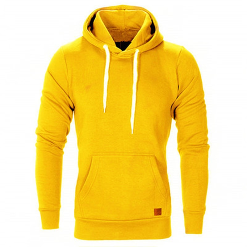Polyester Men's Hoodie for Fitness