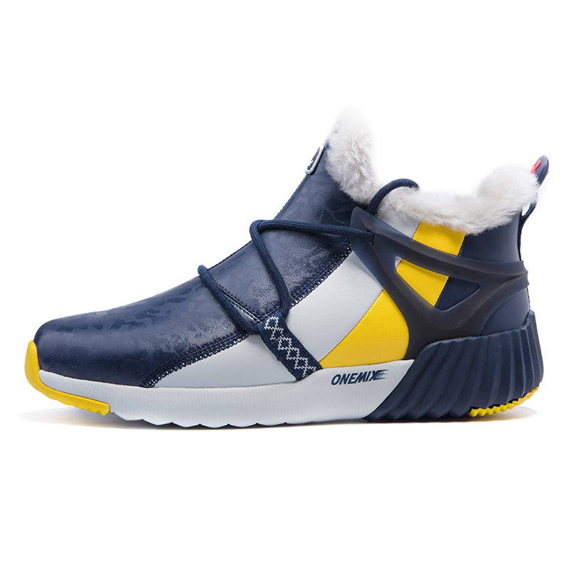 Fashion Winter Leather Men’s Running Shoes