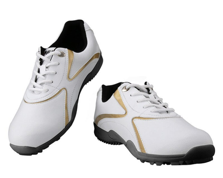 Waterproof Gold Sneakers for Men