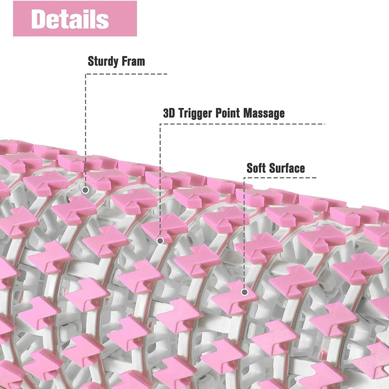 Yoga Folding Adjustable Foam Roller