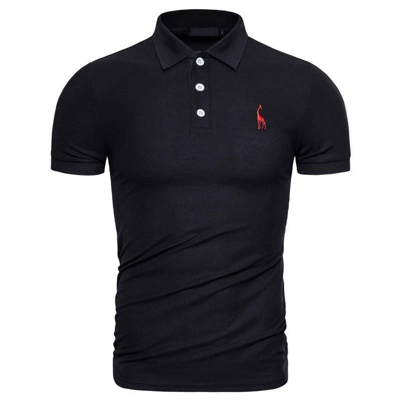 Men's Golf Polo Shirt with Embroidery