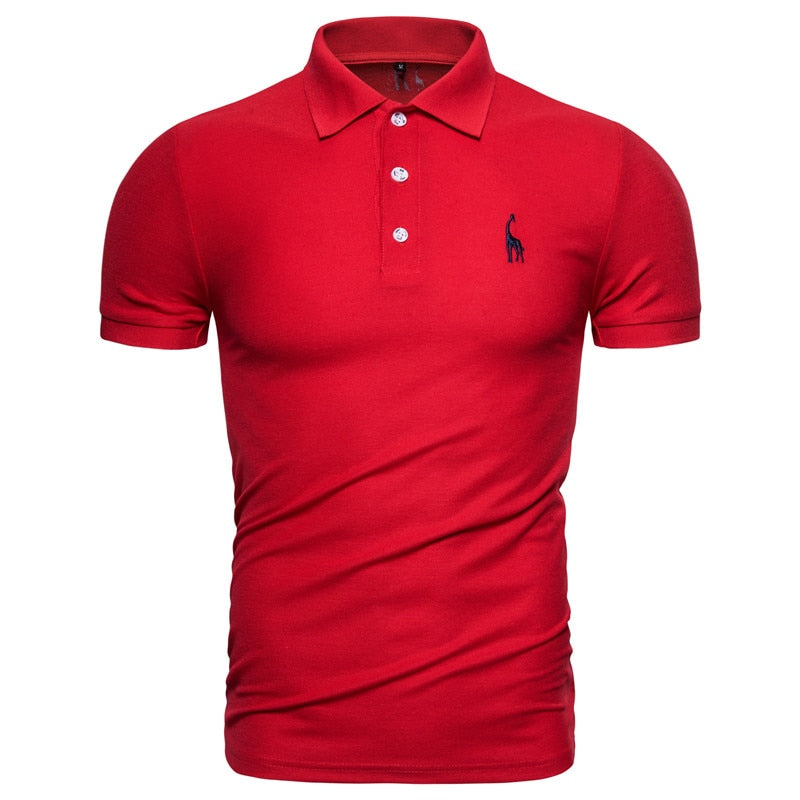 Men's Golf Polo Shirt with Embroidery