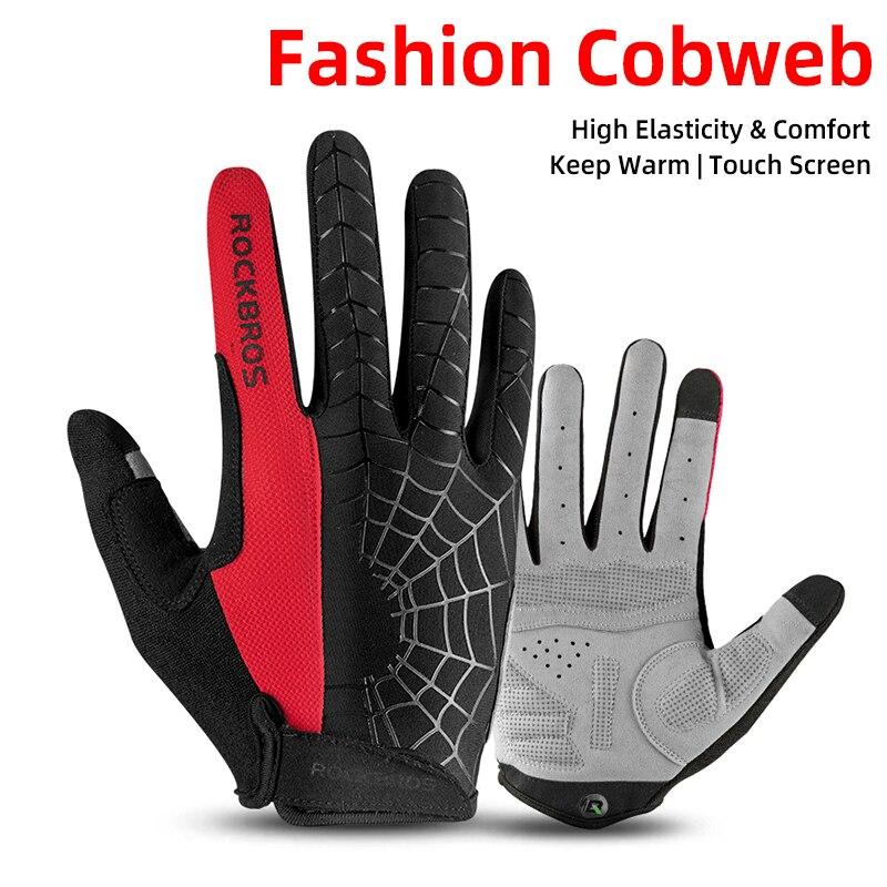 Two tone Design Thermal Bike Gloves