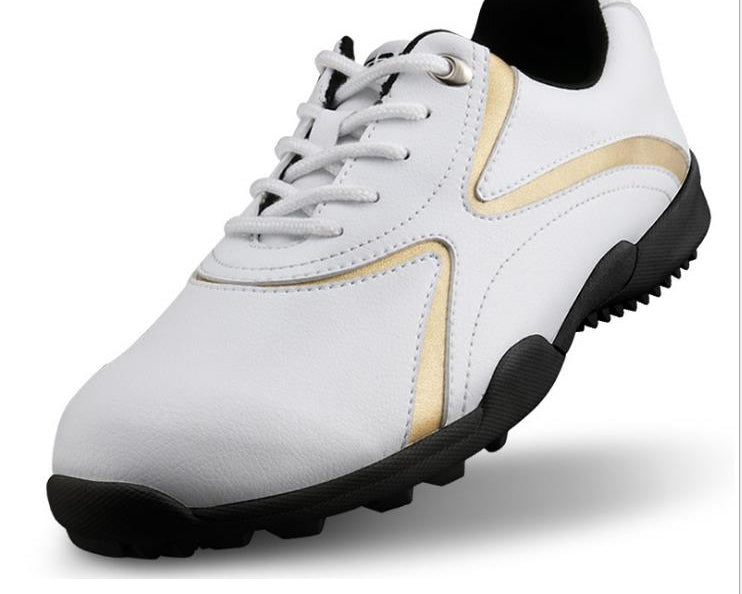 Waterproof Gold Sneakers for Men