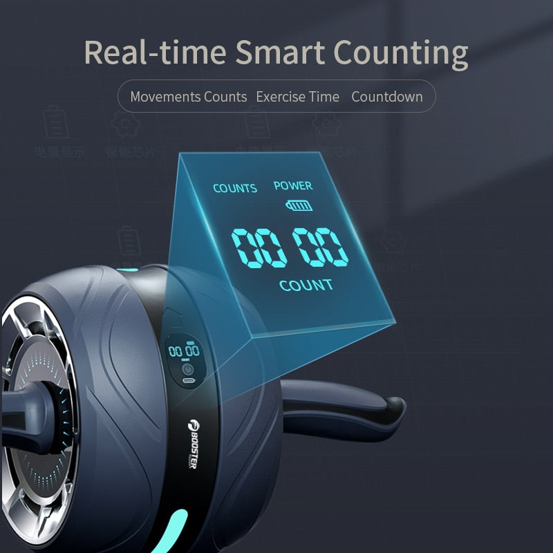 Ab Roller with Smart Counting