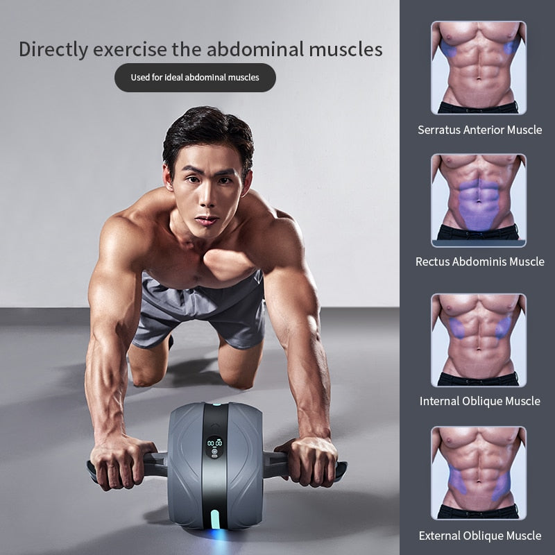 Ab Roller with Smart Counting