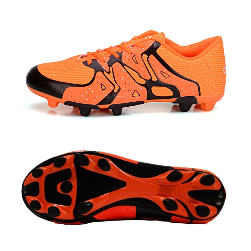 Fashion Long Spike Low Top Football Shoes