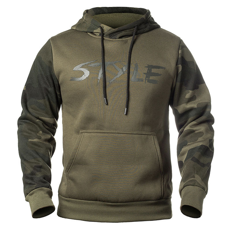 Men's Camouflage Hooded Sweatshirt