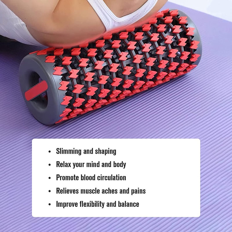 Yoga Folding Adjustable Foam Roller